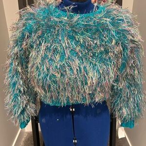 Women’s small fuzzy sweater